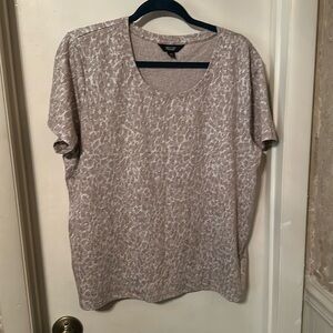 Short Sleeve Tee Vera Wang Size XXL NWOT